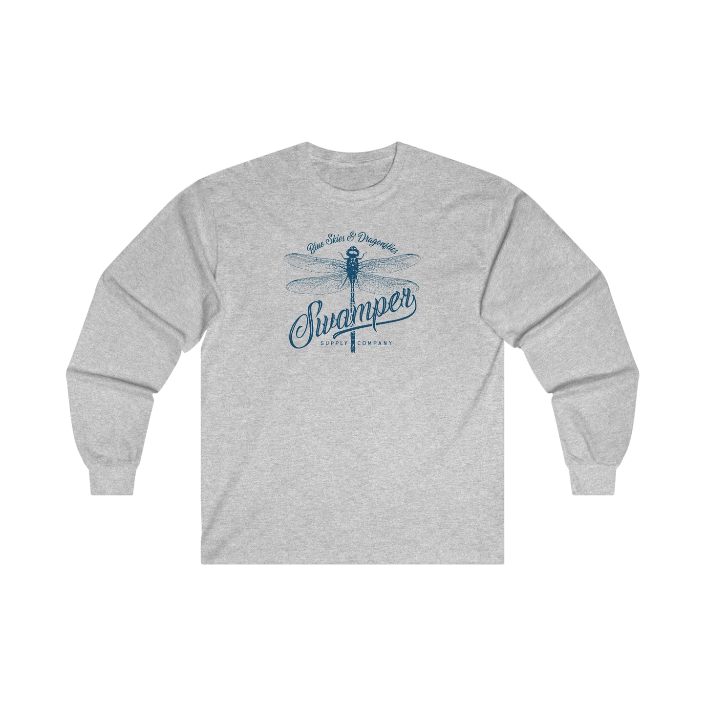 Blue Skies & Dragonflies Long Sleeve Tee