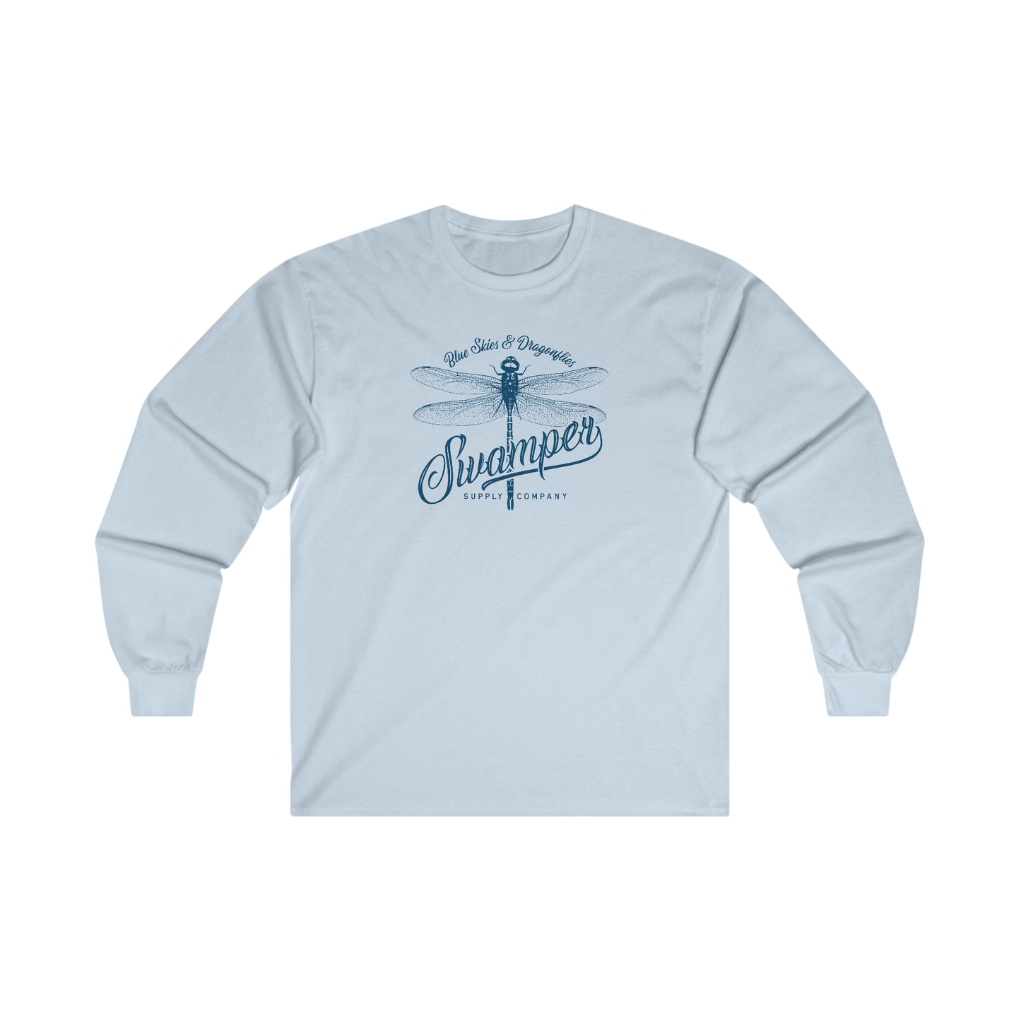 Blue Skies & Dragonflies Long Sleeve Tee
