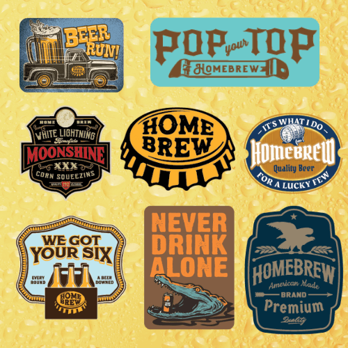 Homebrew Sticker Pack
