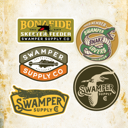 Swamper Supply Co. Sticker Pack